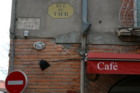 Street name in Toulouse