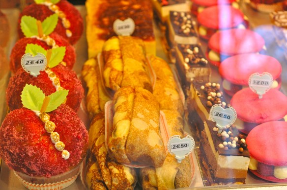 pastries in France 