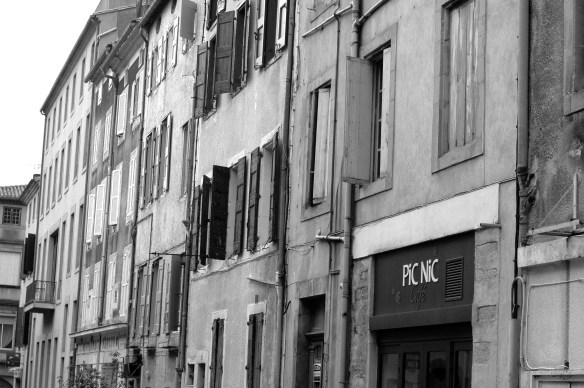 Carcassonne in the morning